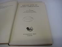 Social Life of Early Christians B0000CJ0UN Book Cover