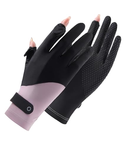 NHCDFA 1Pair Gloves for Women Bike Riding, Hand Gloves for Bike Riding Women Perfect for Driving Riding Fishing Golfing Cycling and More Outdoor Activities ﻿