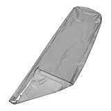 Veemoon Funda Protectora para Escalera Plegable de Mano 50x195x12 Cm, Cubierta Resistente de Tela Oxford 210d Gris, Bolsa Ligera para Jardín, Garaje y Exterior, Antipolvo y Resistente