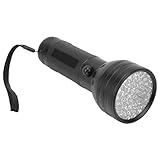 Prise en main confortable --- Lampe de poche à lumière noire, conception antidérapante au niveau de la poignée et équipée d'une lanière, plus pratique à transporter et confortable à tenir.