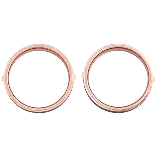 Motorcycle Exhaust Pipe Gasket 2 Pieces