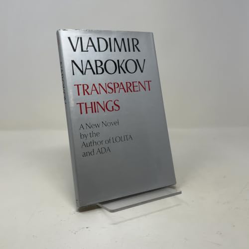 Transparent Things: A Novel 0070457344 Book Cover