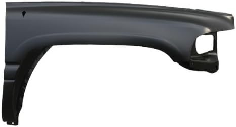 CarPartsDepot, panel del guardabarros lateral derecho del pasajero delantero de acero negro imprimado RH, 371-17216-02 CH1241196 55234708AG