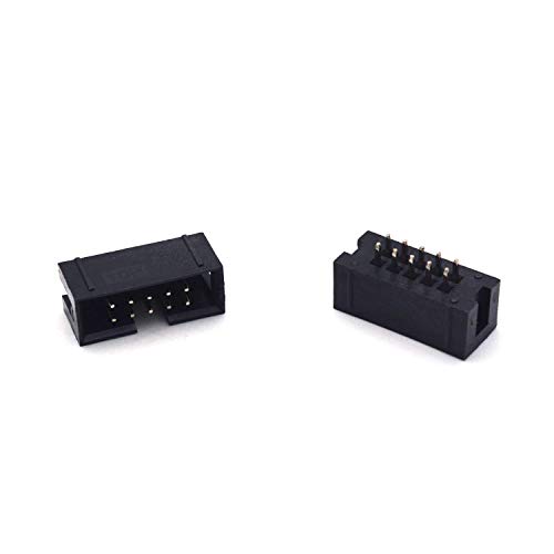 Conector IDC 2.54mm Pitch 10 Pines Macho Pack 50 miniatura 2