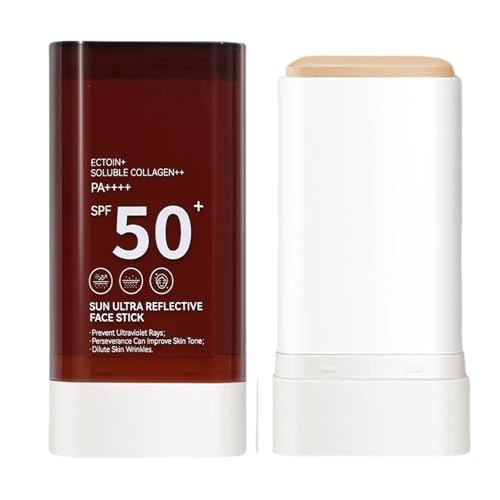 Babo Botanicals Daily Sheer Mineral Tinted Sunscreen Stick SPF50 - Natural Zinc Oxide - For Face - For all ages - EWG Verified - Water Resistant - Fragrance-Free