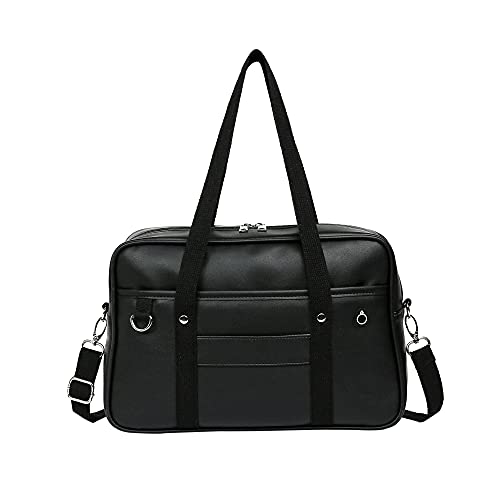 Japanese School Bag Kawaii JK Anime Shoulder Bag Black Japanese High School Bag Lolita Japanese School Uniform Handbag