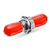 ST Fiber Optic Adapter - ST to ST Simplex Singlemode & Multimode Coupler - 5 Pack - Metal