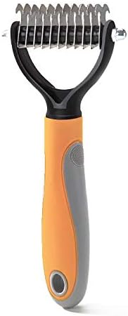 Tolacos ペット ブラシ ねこ毛玉取り 猫 ムダ毛取りコーム ステンレス 