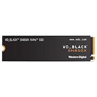WD_BLACK SN850X 2TB M.2 2280 PCIe Gen4 NVMe SSD Speicher für Gaming bis zu 7300 MB/s