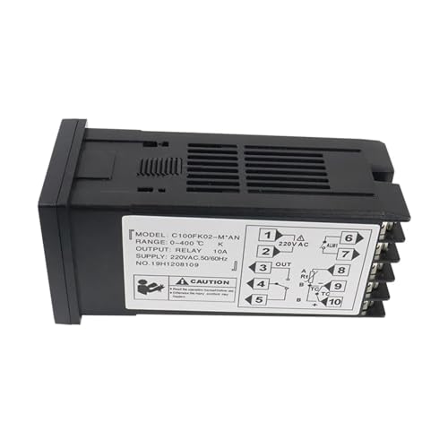 Controlador REX-C100 digital para evitar variaciones de calor con sonda K 3