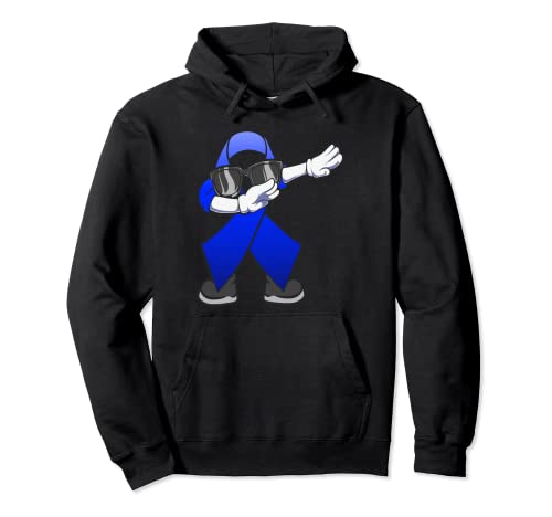 Dabbing Colon Cancer Awareness Ribbon Dabbin Dance Sudadera con...