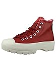 Converse Women's Chuck Taylor All Star Lugged Winter Sneakers, Brick, Red, 7 Medium US