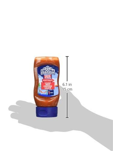 Miniatura 4 de Encona Salsa de pimiento picante de las Indias Occidentales Original Squeezy Pack 9.6 fl oz (Paquete de 6)