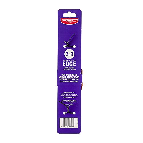 Red By Kiss Ultimate Edge Fixer Professional Boar Hair Brush (100% Boar Hair) (Bsh28) #TOP2