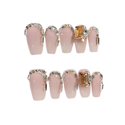 BIBII Nails lC`bv t 3D x̒ ԕ t ؍ lC V[g 10 LbgAC }Olbg 100% handmade nailsŊȒP ėp\  킢 Vv  l w