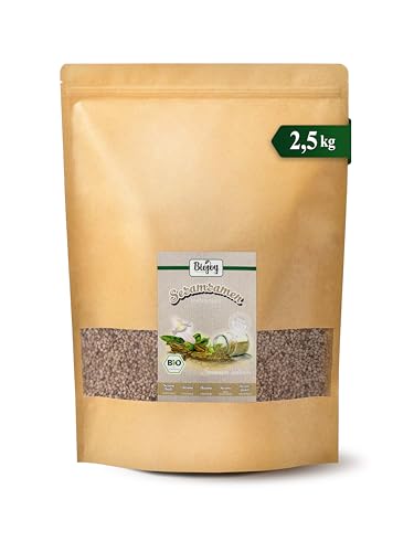 Biojoy Semillas de Sésamo BÍO sin pelar (2,5 kg), crudas y enteras