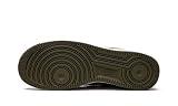 Nike Męskie Air Force 1 Low DH7440 001 obręcze czarne uniwersyteckie złoto - rozmiar, Czarny, 42 EU