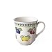 Produktbild Villeroy & Boch  French Garden Henkelbecher Bunt, Spülmaschinenfest, Mikrowellensicher, Tasse, Becher, Kaffeebecher, Porzellan, Kaffeetasse, Heißgetränkebecher, Premium Porzellan
