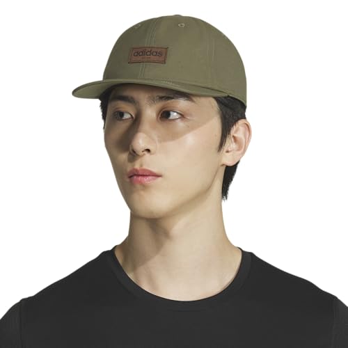 Casquette Adidas relaxed strapback souple trois tons olive terre noir - 5