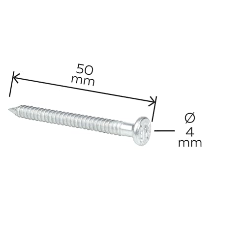 Alberts 331764 Ankernagel | verzinkt | 4 x 50 mm | 250er Set