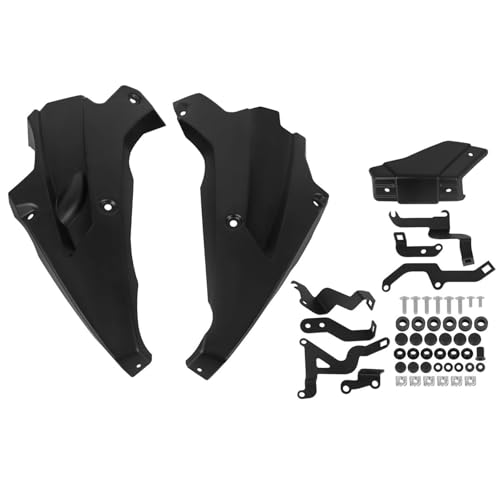 Plaque de moto Kawasaki Z900 protection carénage ventre sabot noir