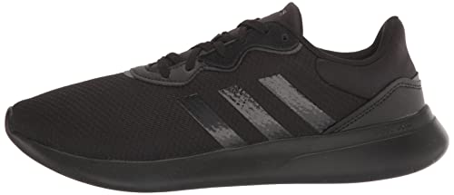 Adidas Women's Qt Racer 3.0 Running Shoe, Black/Black/Iron Metallic, 8.5 #TOP7