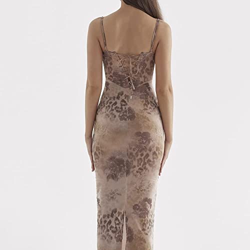 Vintage Satin Maxi Dress Elegant Cutout Backless Spaghetti Strap Bodycon Club Cocktail Dresses Y2K Party Slip Long Dress For Women 2023 Sexy #TOP3