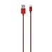 Price comparison product image Belkin MIXIT Lightning to USB Cable - MFi-Certified iPhone Charging Cable for iPhone XS, XS Max, XR, X, 8/8 Plus and More (4 ft/1.2 m), Red