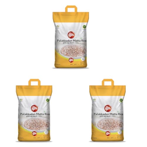 Image of Double Horse Palakkadan Matta Rice, 5 Kg (Pack of 3)