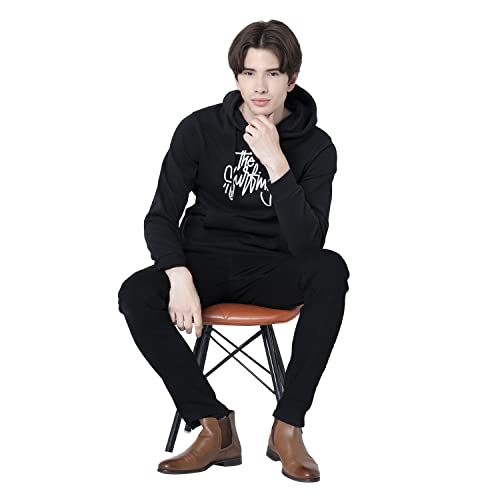 Image of Red Tape Cotton Blend Men Hooded Sweatshirt