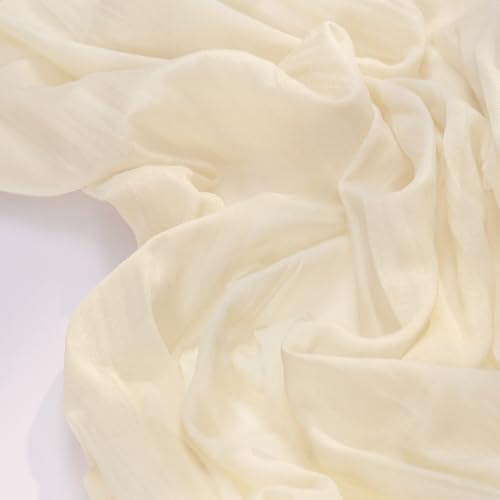 Image of Socomi 3pcs Beige Easter Spring Cheesecloth Table Runner Boho Rustic Gauze 120 inch 10FT Cheese Cloth Runner for Wedding Party Baby Shower Birthday Home Decor Holiday Decorations