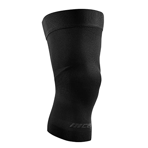 CEP - ORTHO KNEE SLEEVE LIGHT SUPPORT COMPRESSION unisex | Kniebandage mit sanfter Entlastung des Kniegelenks | Knie Bandage zur Stabilisierung vom Knie | Flexible Kniegelenk Bandage | Black | L