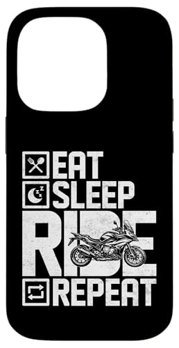 Eat Sleep Ride ���s�[�g �I�[�g�o�C ���t �M�t�g �X�}�z�P�[�X iPhone 14 Pro �p