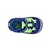 Stride Rite Boy Sm Tobias First Walker Shoe, Blue/Lime