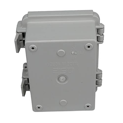 Bud Industries Nbf-32302 Plastic Outdoor Nema Economy Box, Gray, 5-7/64" Length X 3-59/64" Width X 2-3/4" Height #TOP4