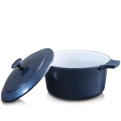 Gotham Steel 5 Qt Lightweight Dutch Oven with Lid & Holders