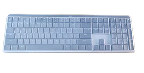 Protector de teclado de silicona compatible con Logitech MX Mechanical miniatura 1