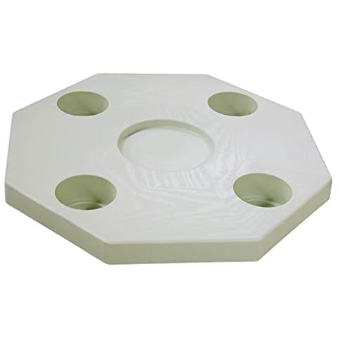 JIF Marine Octagonal Ivory Table Top Only (No Pedestal) Cover