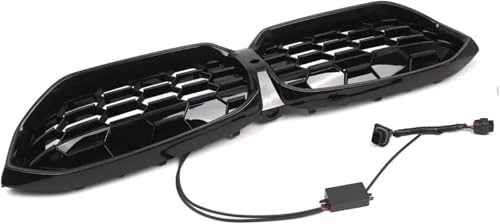 Calandre pour BMW Série 3 G20 G21 Facelift LCI 2023-2024 calandre de voiture noir