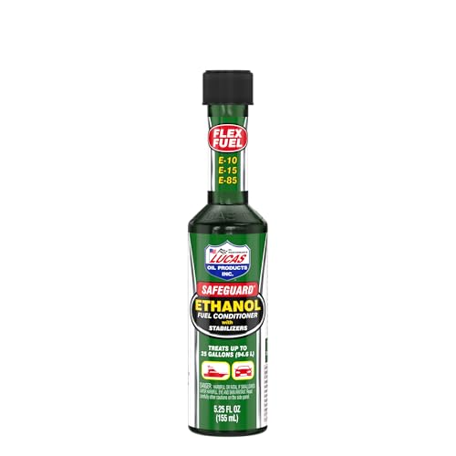 Usage of E85 Fuel in GM Vehicles - GM Passenger Cars and Trucks 2 Lucas Oil 10670 Safeguard Ethanol Fuel Conditioner and Stabilizer - 5.25 Ounce, Case of 24