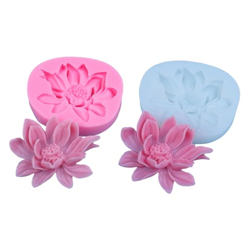 Molde de silicona multifuncional para flores 3D miniatura 4