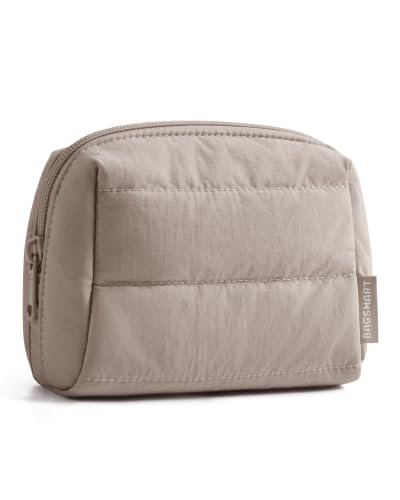 Image of BAGSMART Small Makeup Bag, Mini Zipper Cosmetic Pouch for Purse