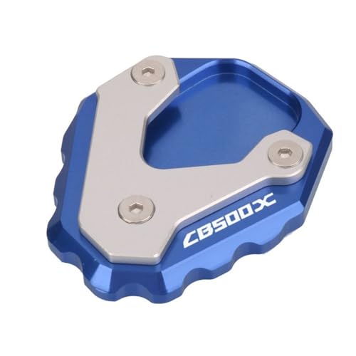 Béquille CB500X extension de plaque de support pour moto Honda 2019-2023 bleu