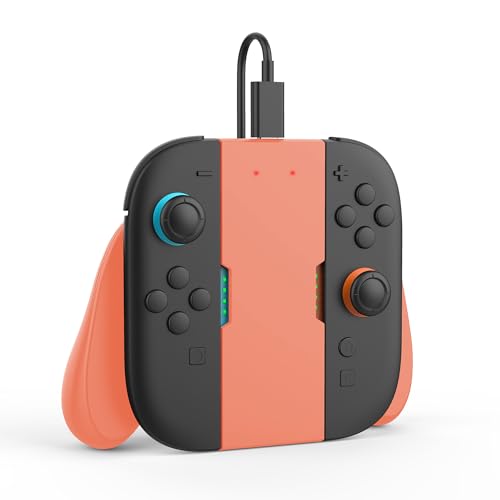 Orange / Switch 2 Joycon Charging Grip