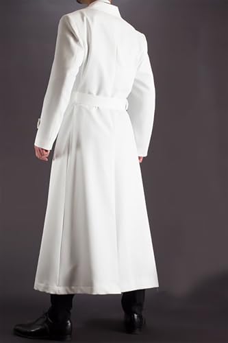 Men's Long Suit Blazer Single Breasted Button Jacket Peak Lapel Party Casual Dinner Tuxedos Coat2