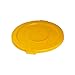 SEPTLS6402631YEL - Newell Rubbermaid Rubbermaid Commercial Brute Round Container Lids - 2631-YEL