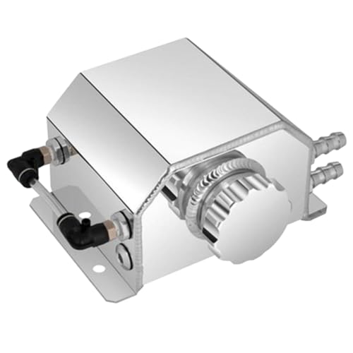 Réservoir de reniflard d'huile voiture Alipis 1L alu argenté