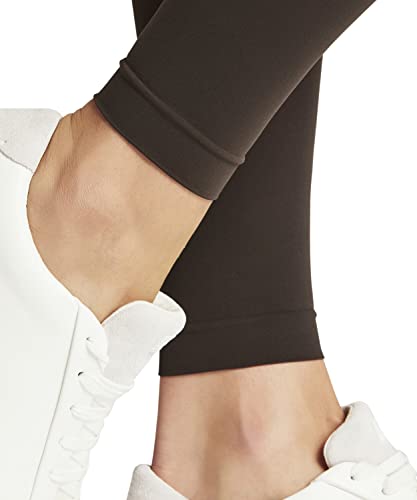 Image of FALKE Women's Pure Matt 50 DEN Leggings Semi-Opaque Mid-Thick Resistant Matte Plain Elegant Wide Edges Comfortable No Pressure On Waist Thin Soft Thread 1 Pair, Grey (Anthracite 3529) New