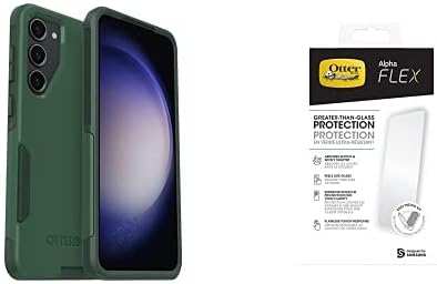 OtterBox Commuter Series case & Alpha Flex Screen Protector for Galaxy S23+