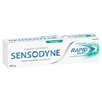 Sensodyne Rapid Relief Fluoride Toothpaste for Sensitive Teeth, Extra Fresh, 100g